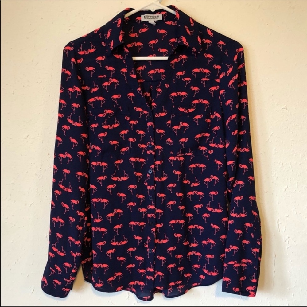 Express Button Down Blouse - image 1